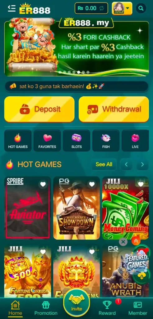ER888 Game Pakitan