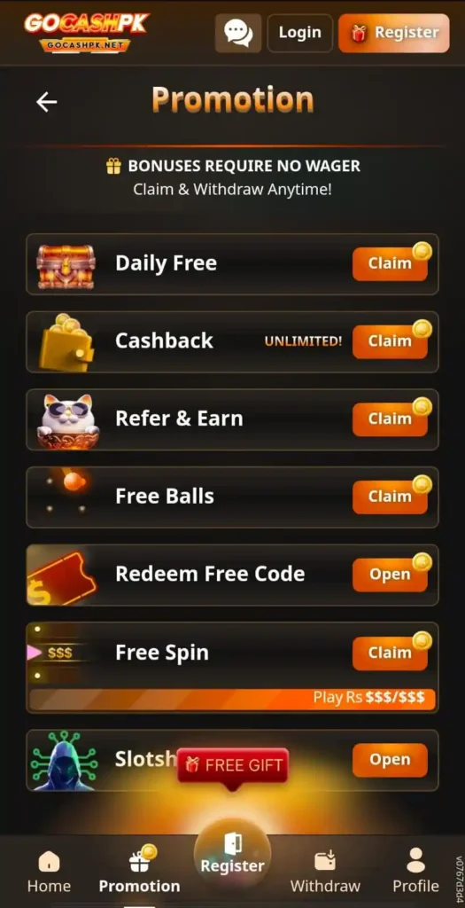 GOCASHPK APK