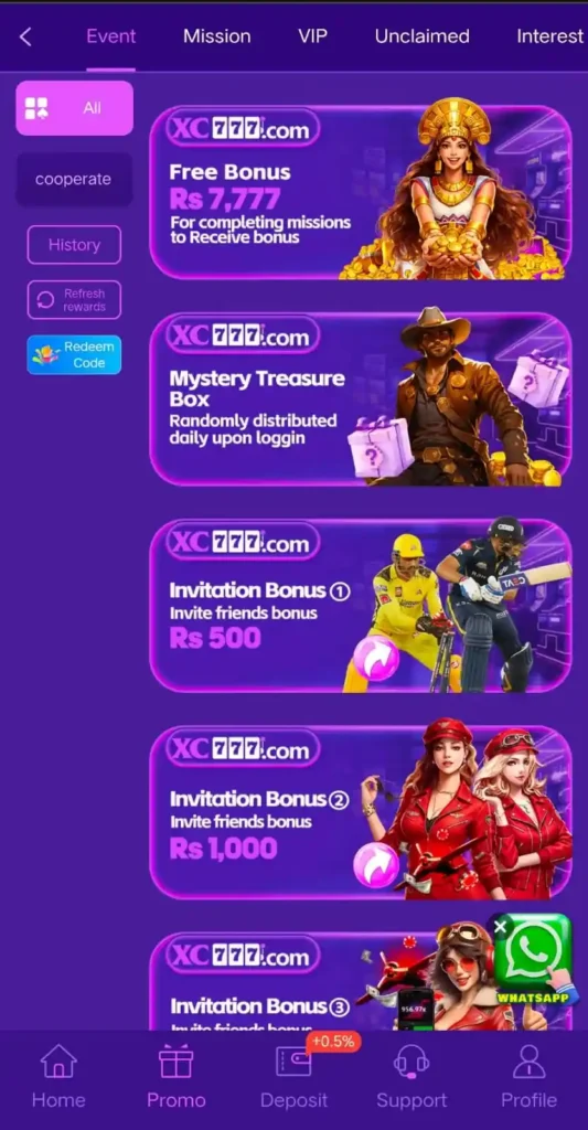 XC777 Game App