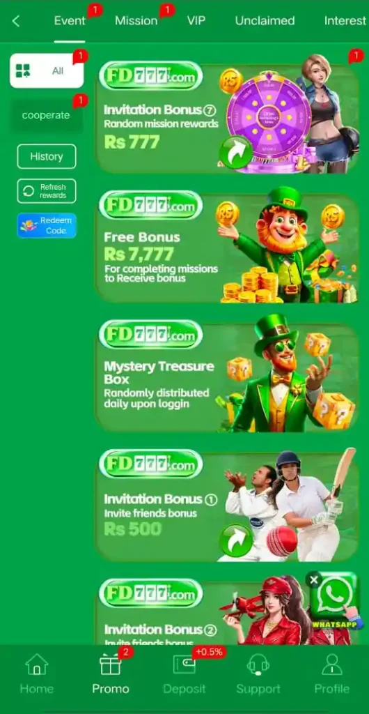 FD777 Game App